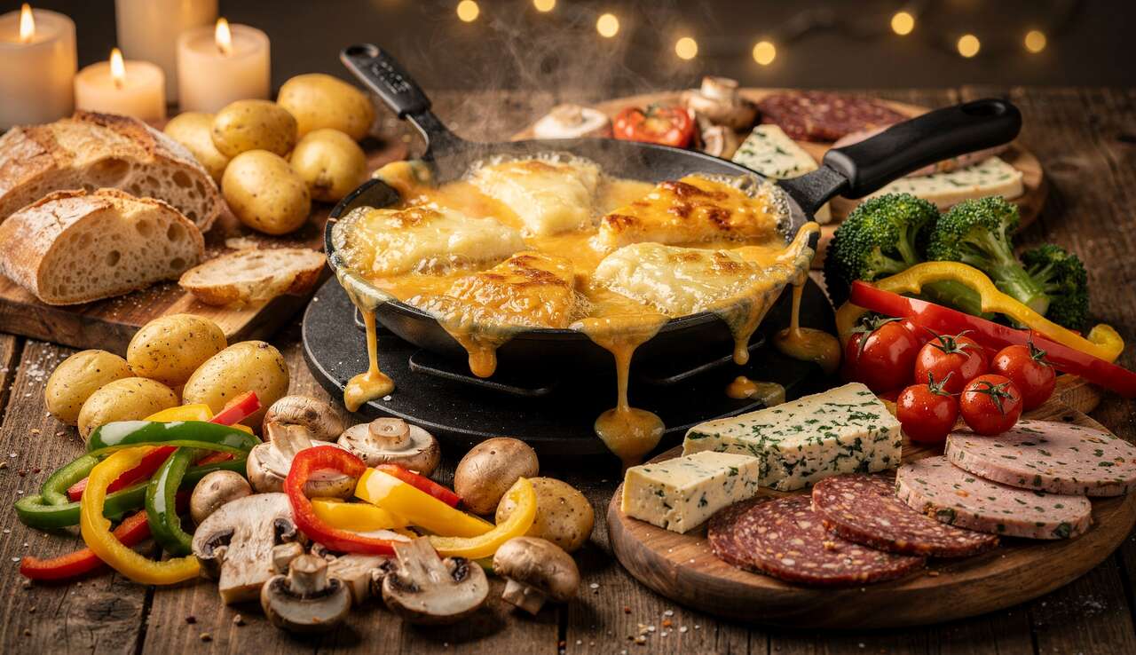 Ingr&eacute;dients cl&eacute;s pour une raclette vegan r&eacute;ussie
