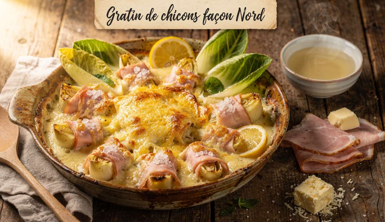 Gratin de chicons façon Nord