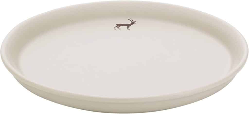 Avis sur les assiettes à fondue Kela Henrik : céramique crème en lot de 6