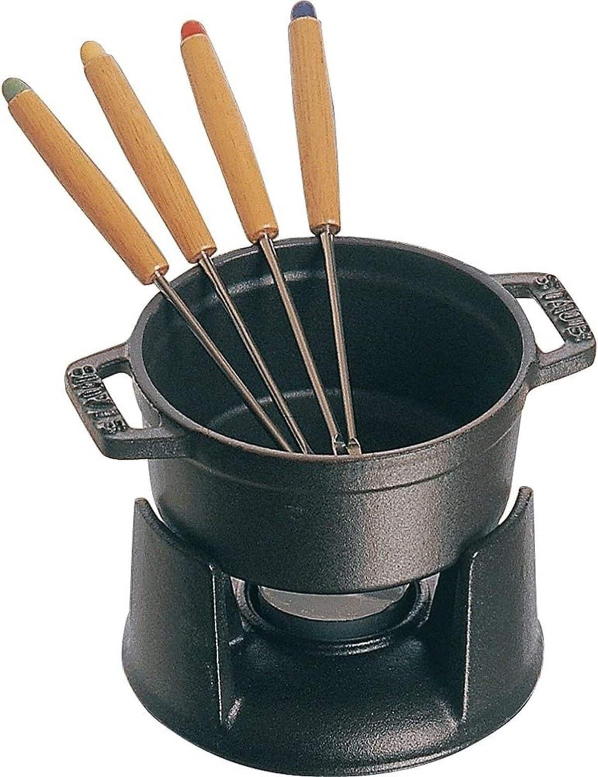 Test : mini service à fondue au chocolat Staub fonte 0.25-qt black