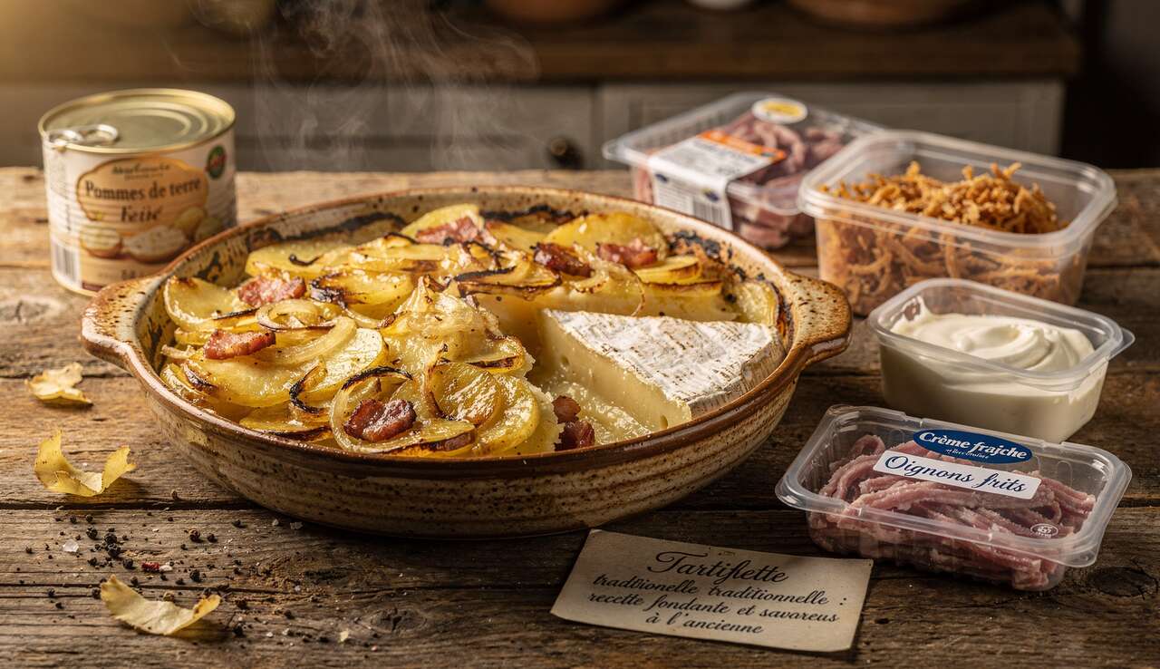 Tartiflette traditionnelle : recette fondante et savoureuse à l'ancienne