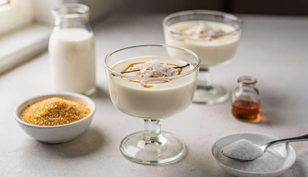 Délices au lait de coco