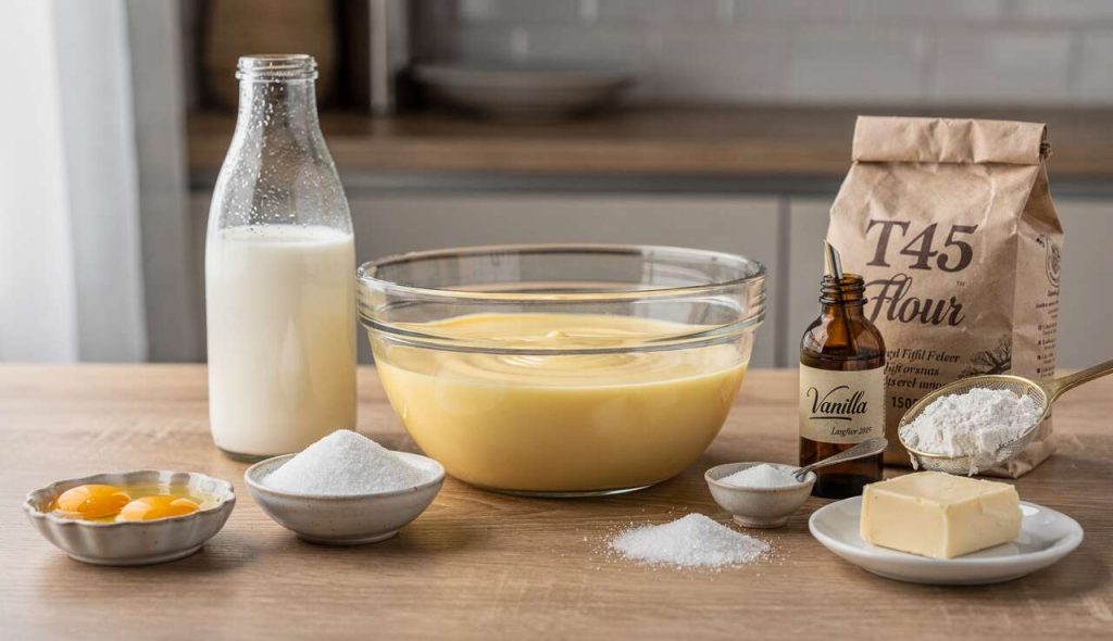 Recette Express de Crème Pâtissière pour Gourmands