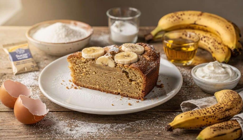 Gâteau Moelleux Bananes : recette Simplissime