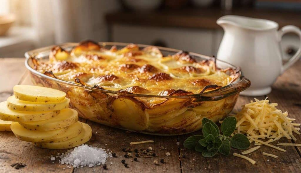 Gratin de pommes de terre à petit prix