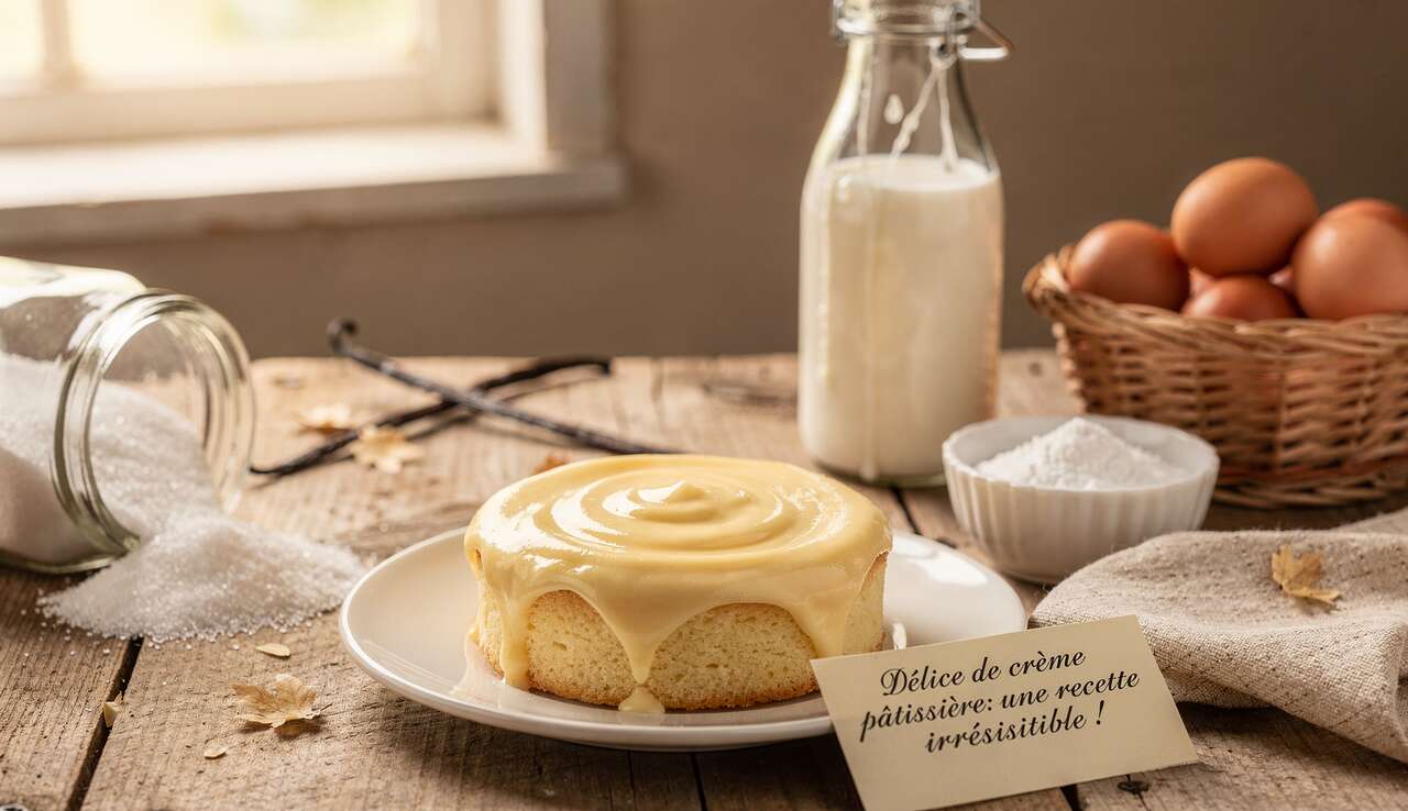 Délice de crème pâtissière : une recette irrésistible !