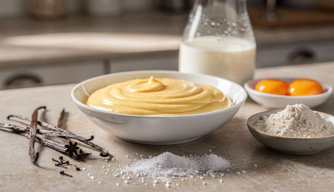 Crème pâtissière traditionnelle : recette simple et gourmande