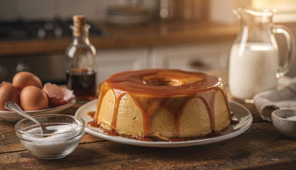 Délice caramel sans four : recette facile et gourmande