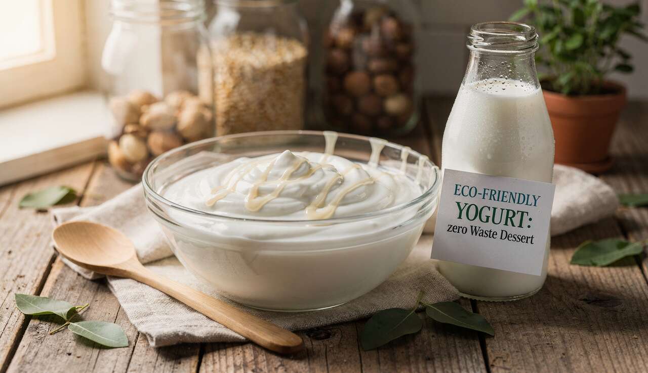 Yaourt maison écolo : dessert zéro déchet
