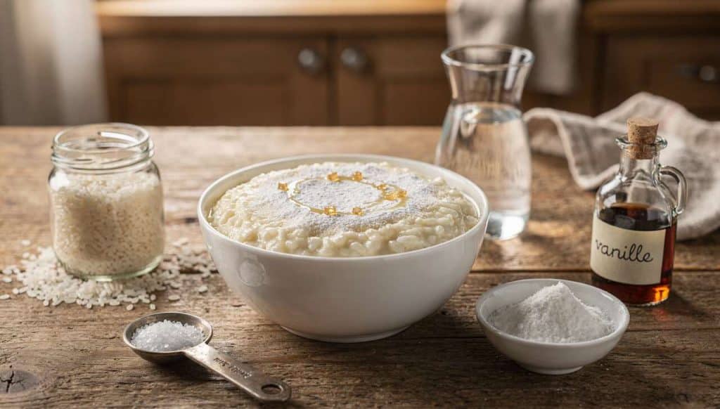 Riz au lait facile : recette express