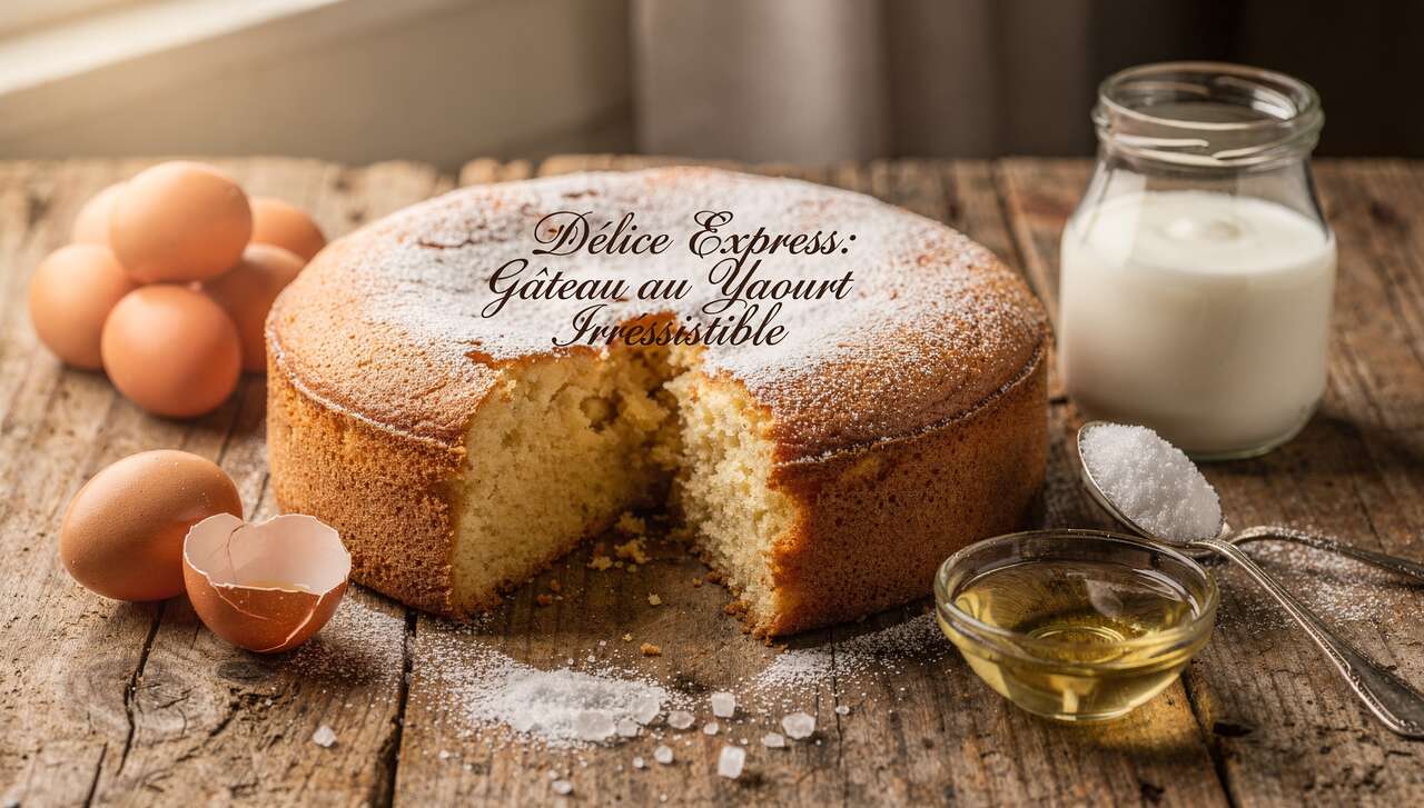 Délice express : gâteau au yaourt irrésistible