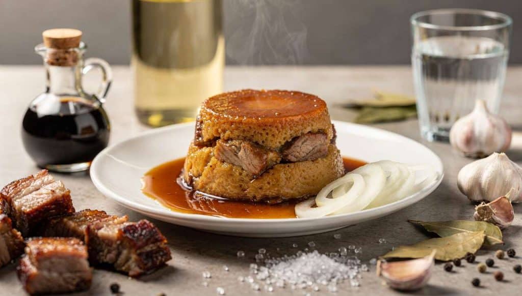 Délicieux flan de porc adobo : recette gourmande