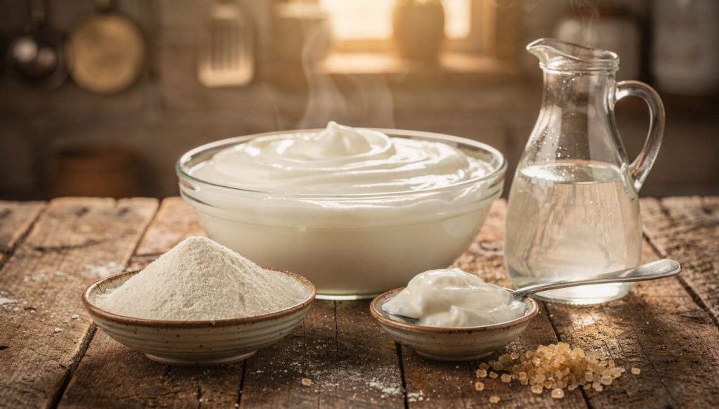 Réaliser du kossam (yaourt maison) avec du lait en poudre