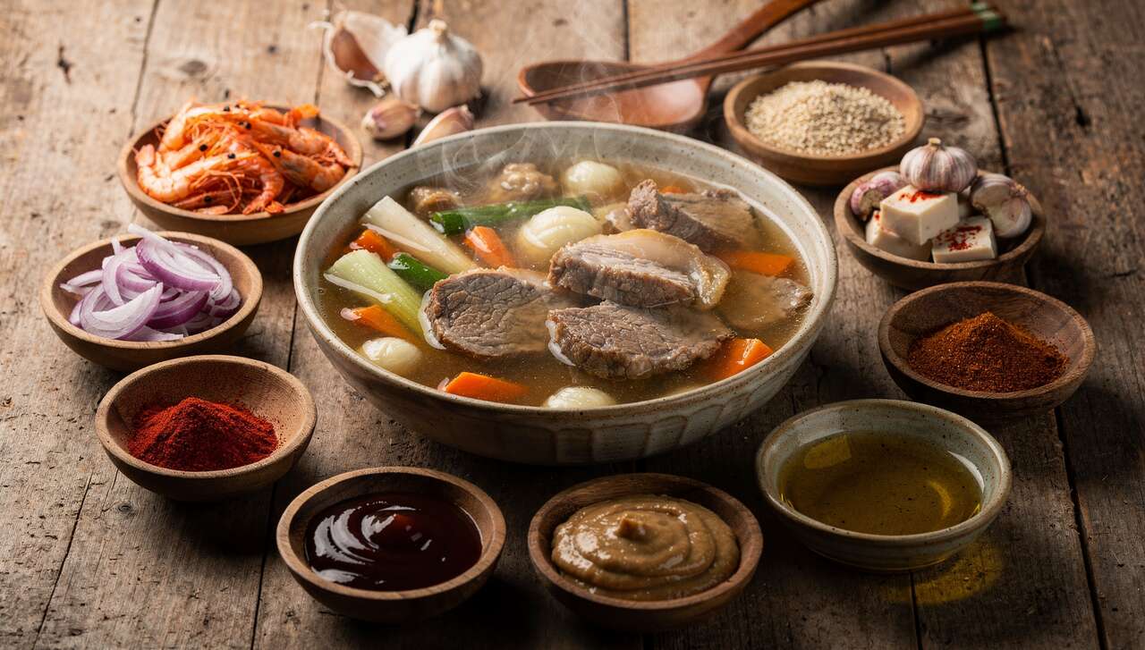 Fondue sukiyaki laotienne : recette familiale traditionnelle