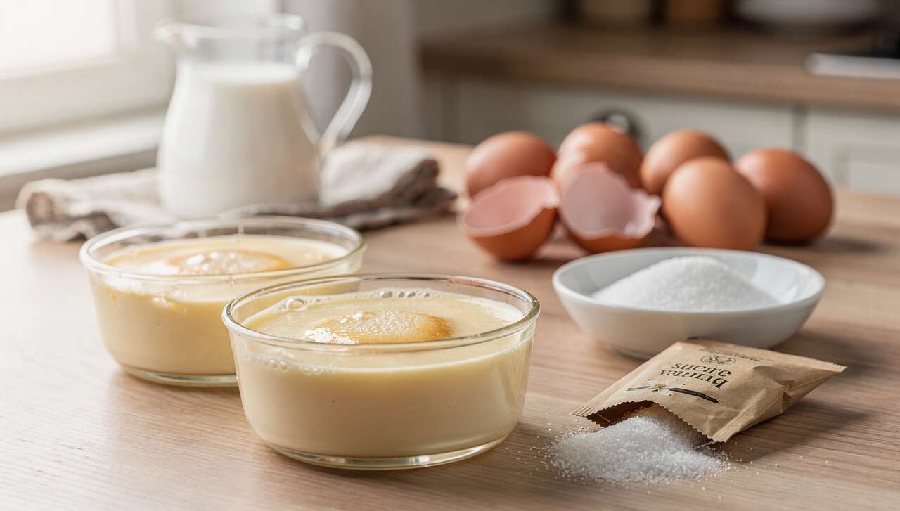 Délice Express : crème Aux Œufs