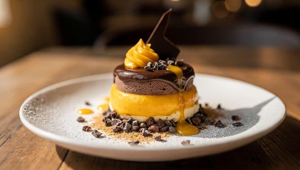 Délice glacé mangue chocolat noir : la recette à essayer