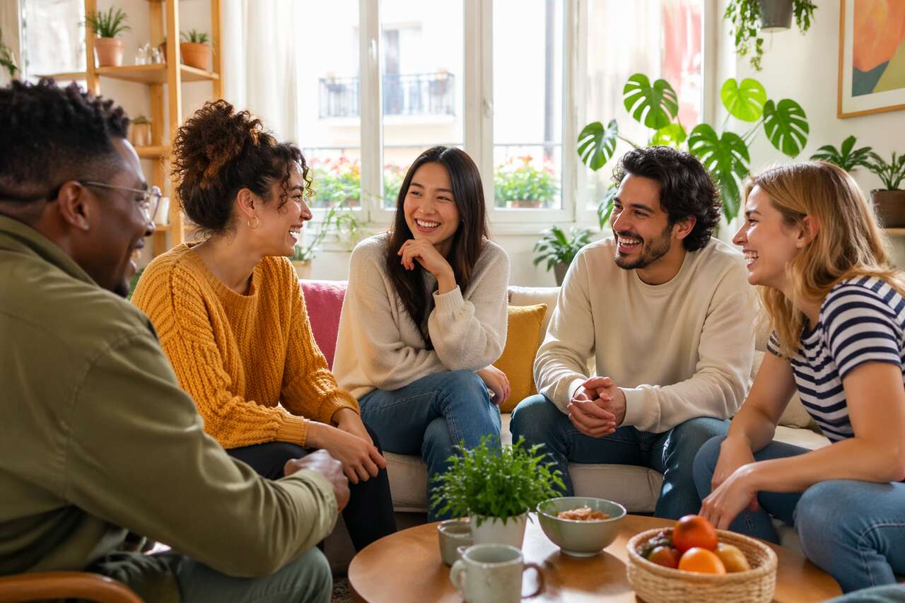 S'entourer de personnes positives et joyeuses S'entourer de personnes positives et joyeuses