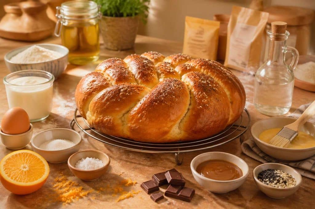 Brioche légère au yaourt : sans pétrissage ni beurre