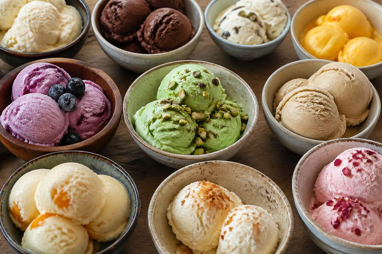Dégustation globale : le tour du monde des glaces au lait