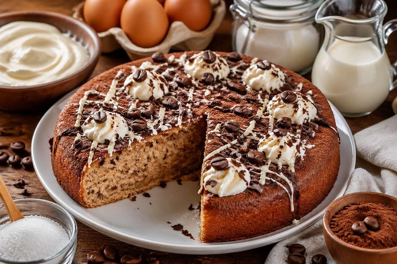 Gâteau yaourt au café : délice maison innovant