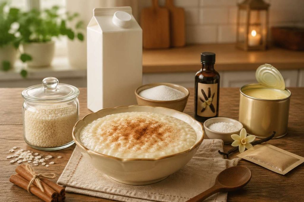 Riz au lait : recette crémeuse et réconfortante