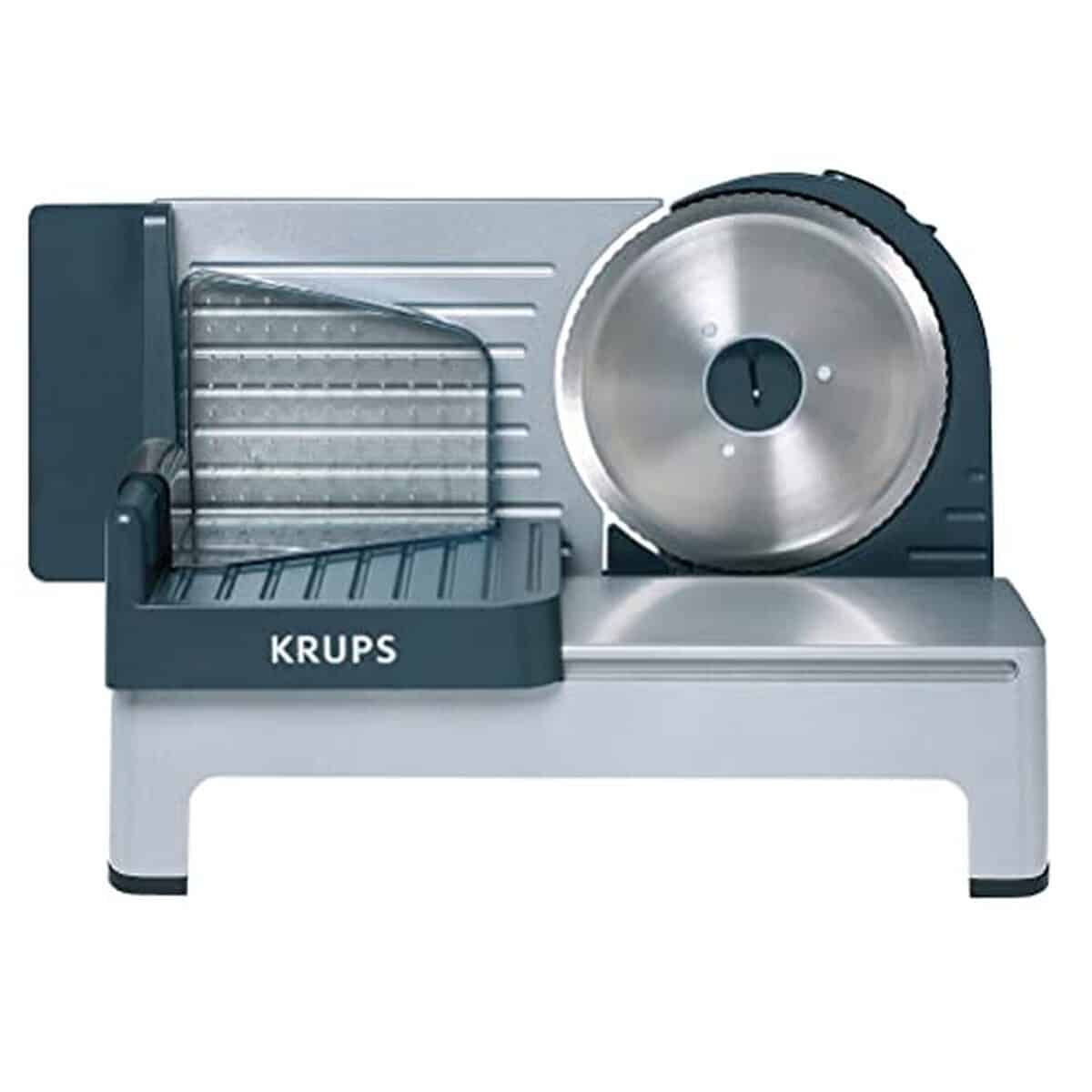 Test de la trancheuse argentée Krups Aoste