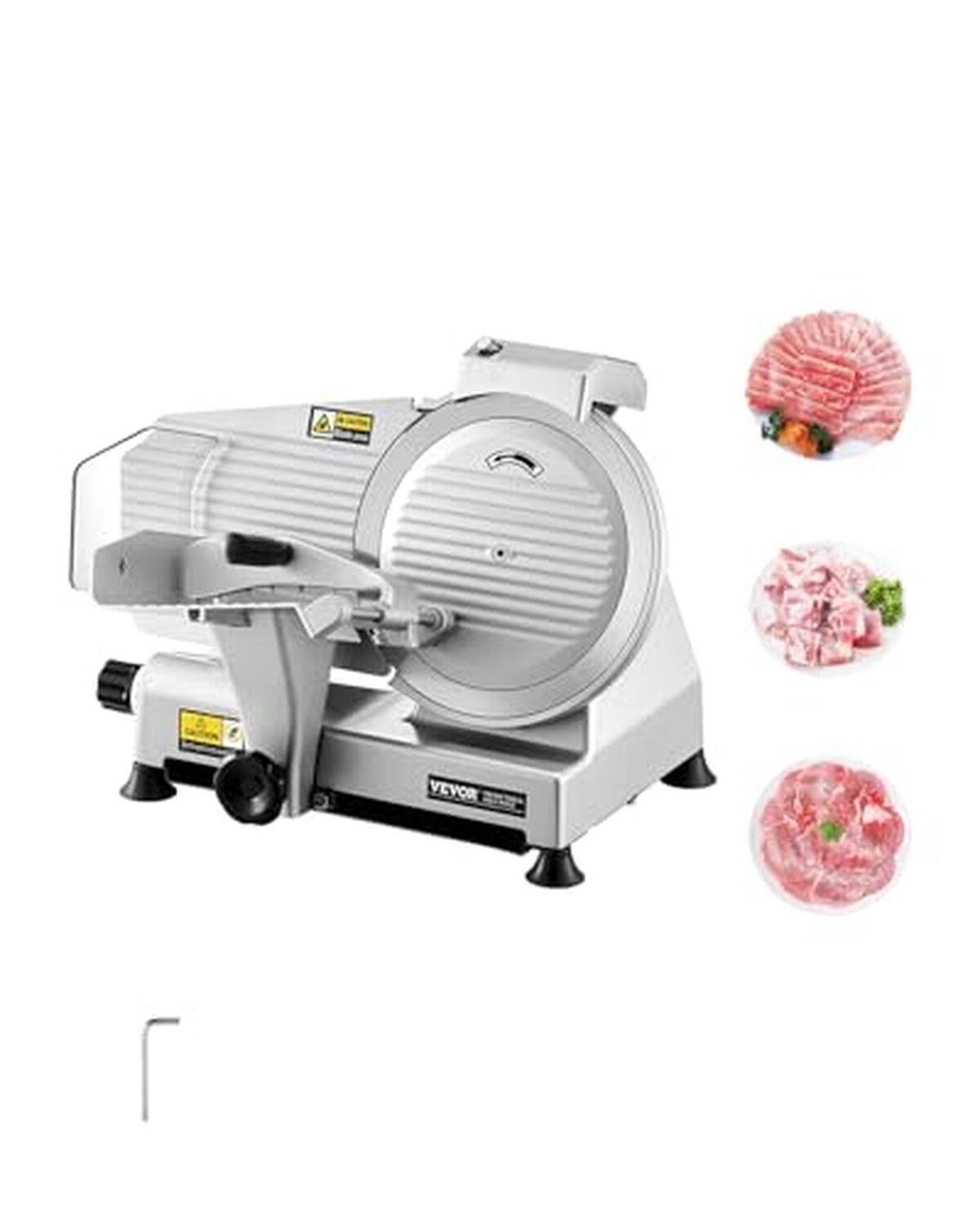 Test VEVOR trancheuse à viande 180 W : précision et puissance