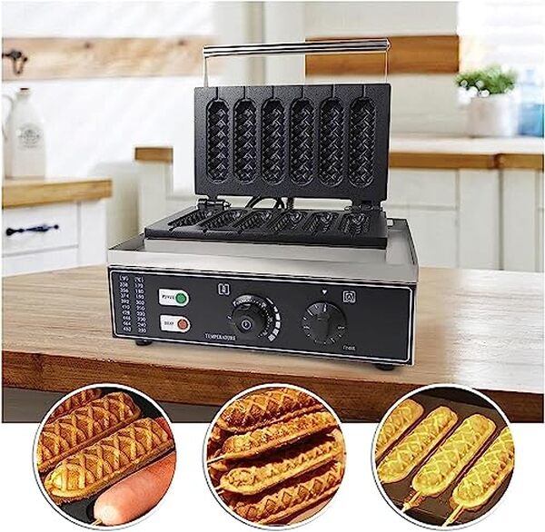Découvrez notre test détaillé de la machine à gaufres hot-dog électrique 6 PCS : efficacité, contrôle température et résultats pratiques pour faire le meilleur choix. 